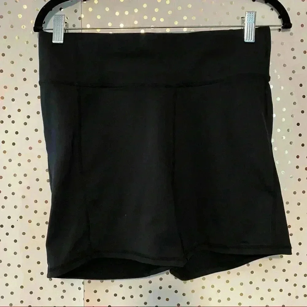 Free People Movement Black Shorts